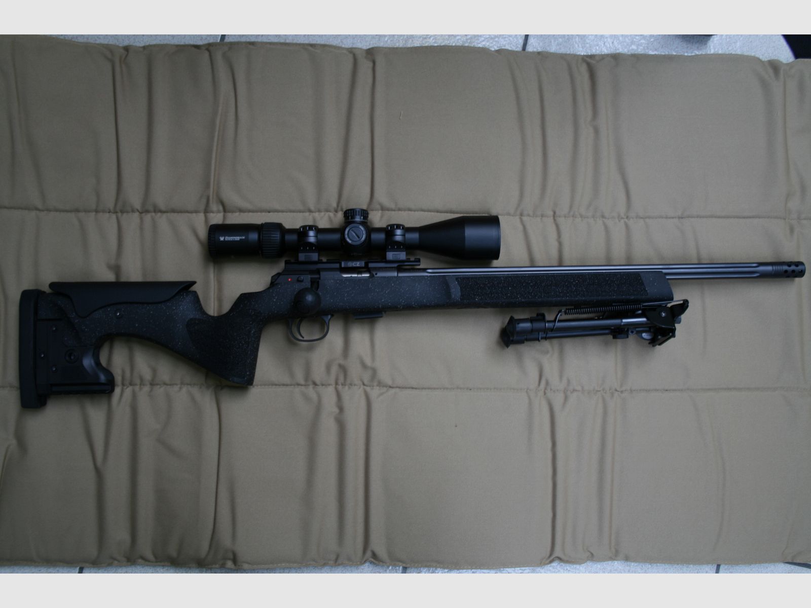 Kit TLD CZ 457 LRP+Vortex+bi-piede+valigetta, immagine 4 di 9
