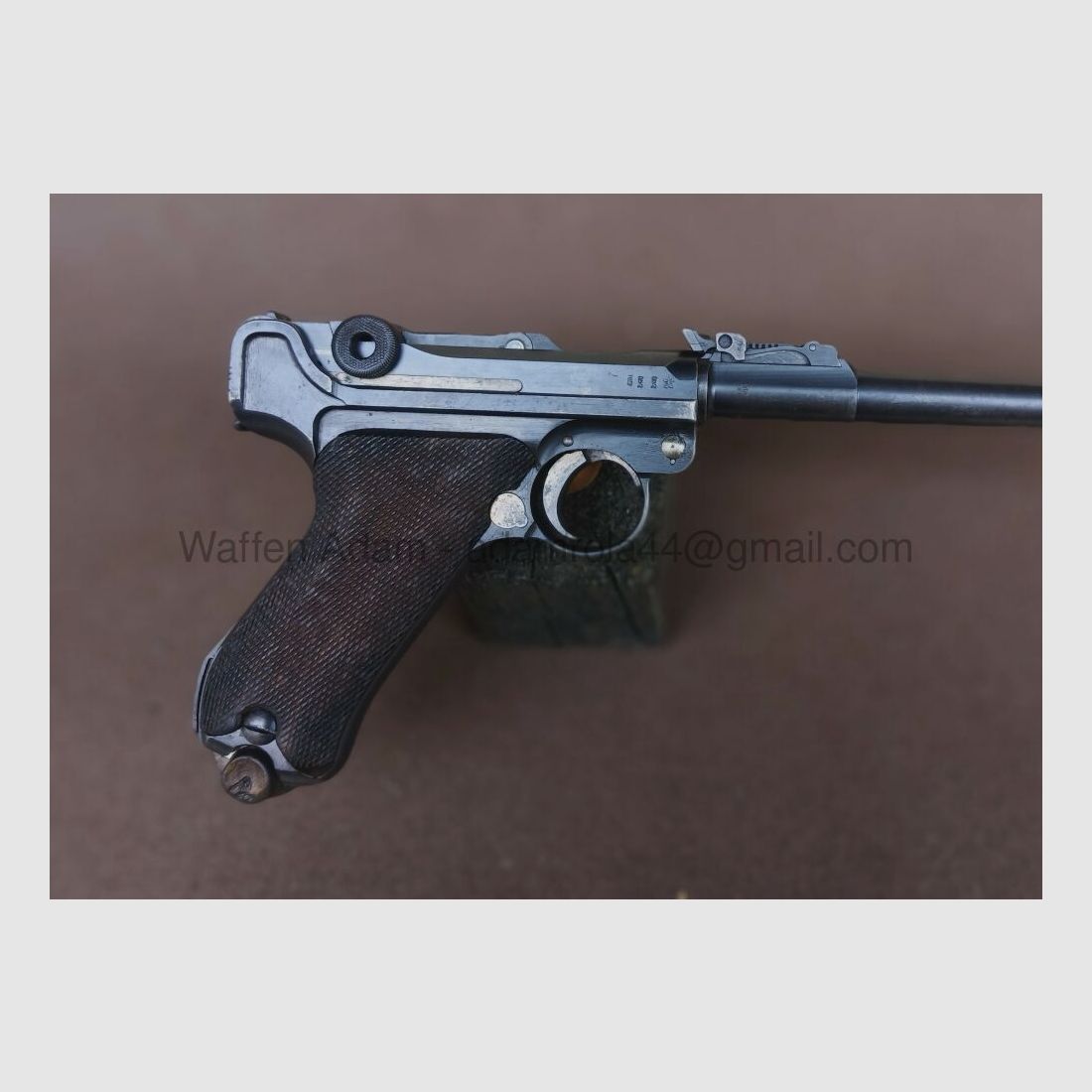 Armas y municiones alemanas Lange P.08 1916
