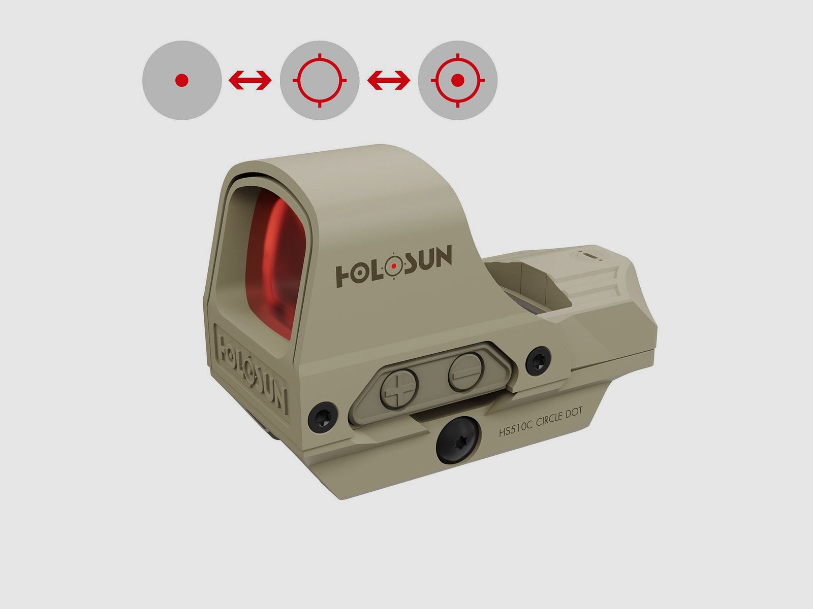 HOLOSUN HS510C Schwarz oder FDE, Bild 2 von 5