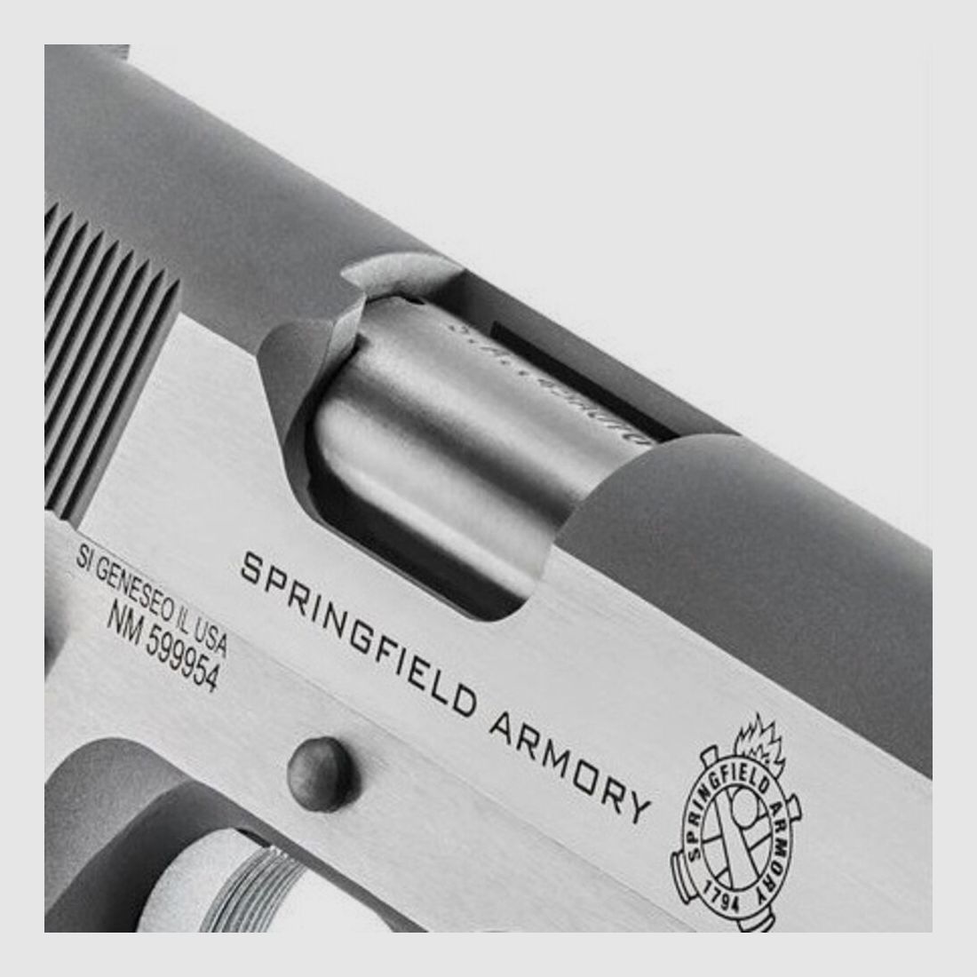 Springfield Armory 1911 Mil-Spec 5" (5 inch) RVS .45Auto