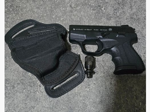 Zoraki 906 Schreckschuss 9mm PAK Silvester Zwart Chroom