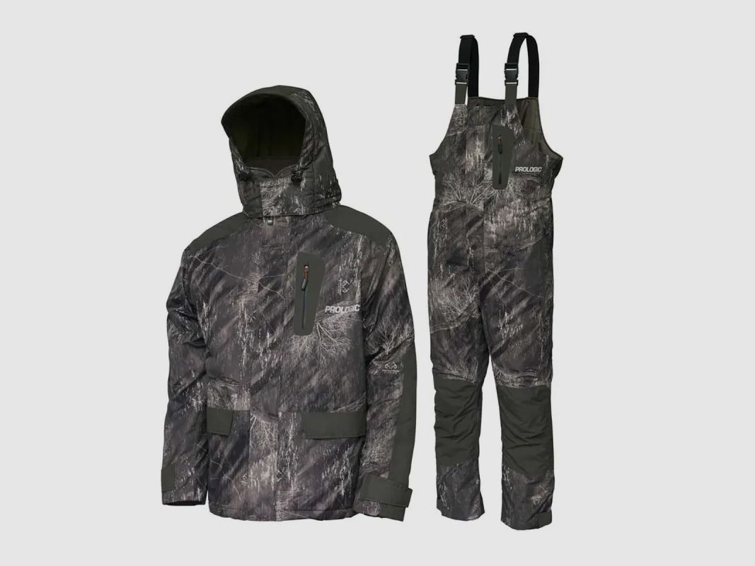 Set da caccia Thermo Realtree per uomo: giacca e salopette, immagine 2 di 13