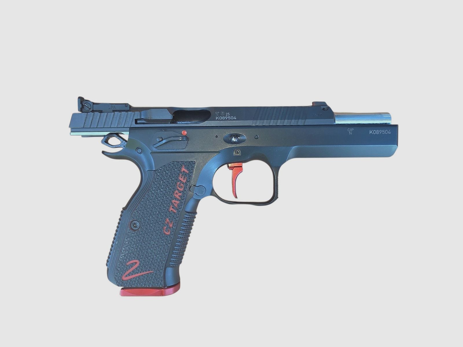 CZ 75 Shadow 2 TARGET 5" kaliber 9×19 gebruikt, afbeelding 5 van 5