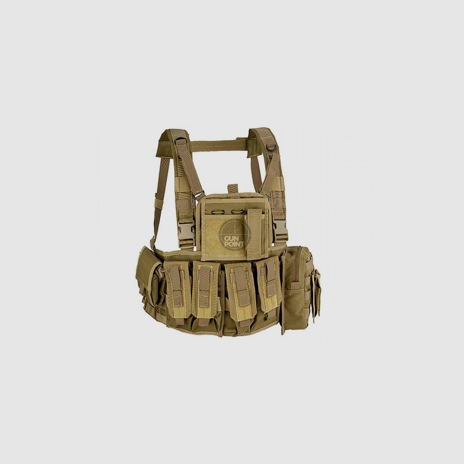 Defcon 5 Molle Recon Chest Rig Coyote TAN