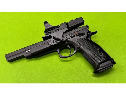 CZ 75 TS OPEN CZECHMATE 9mm Luger - halbautomatische Pistole | IPSC