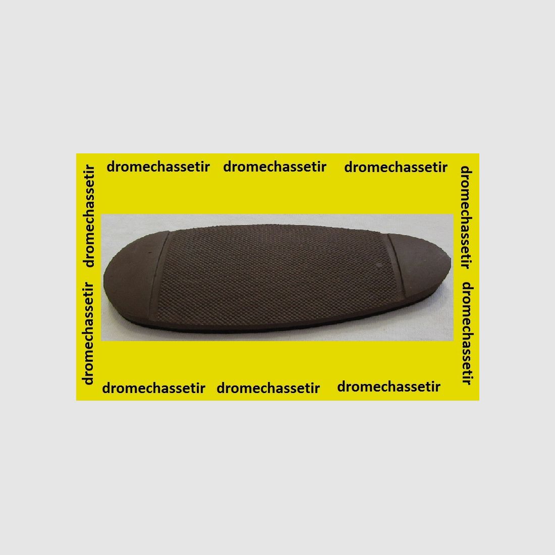 Plaque de couche anti recul epaisseur 9mm, marron, image 1 sur 3