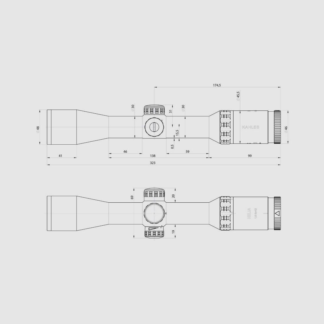 Kahles ZF HELIA 1.6-8x42i