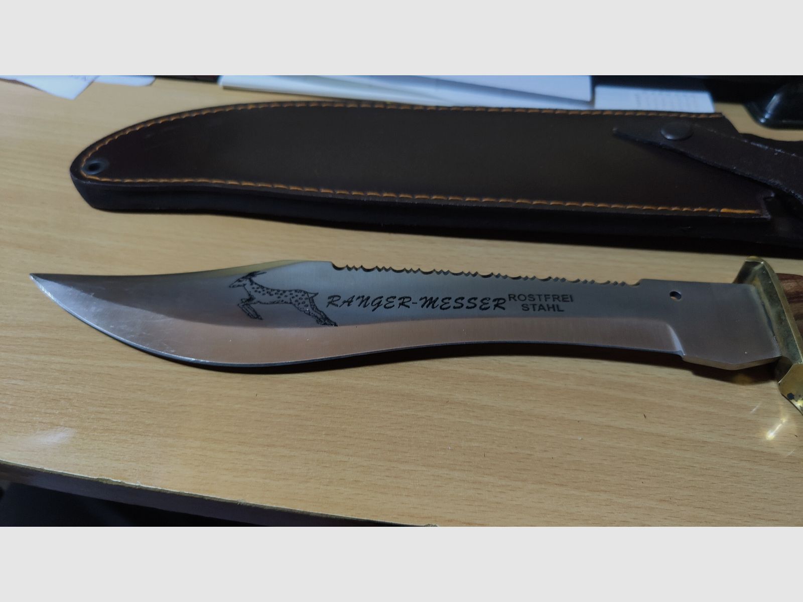 Coltello Ranger Herbert Master 430 - Lama di 30,5 cm / Lunghezza totale di 43 cm