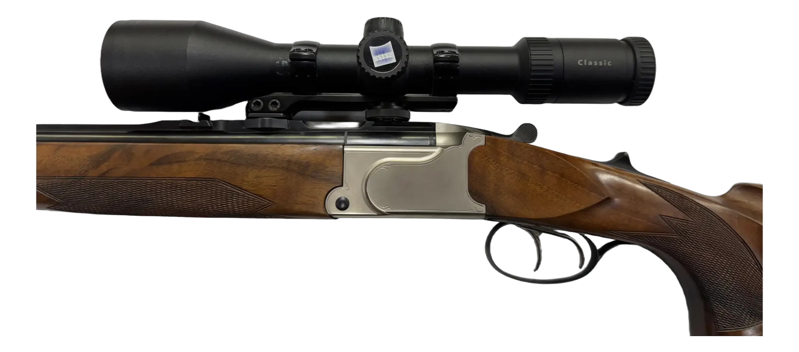 Krieghoff BBF Ultra .30-06 e 20/76 con Zeiss Diavari 2,5-10×50 T*, immagine 5 di 7