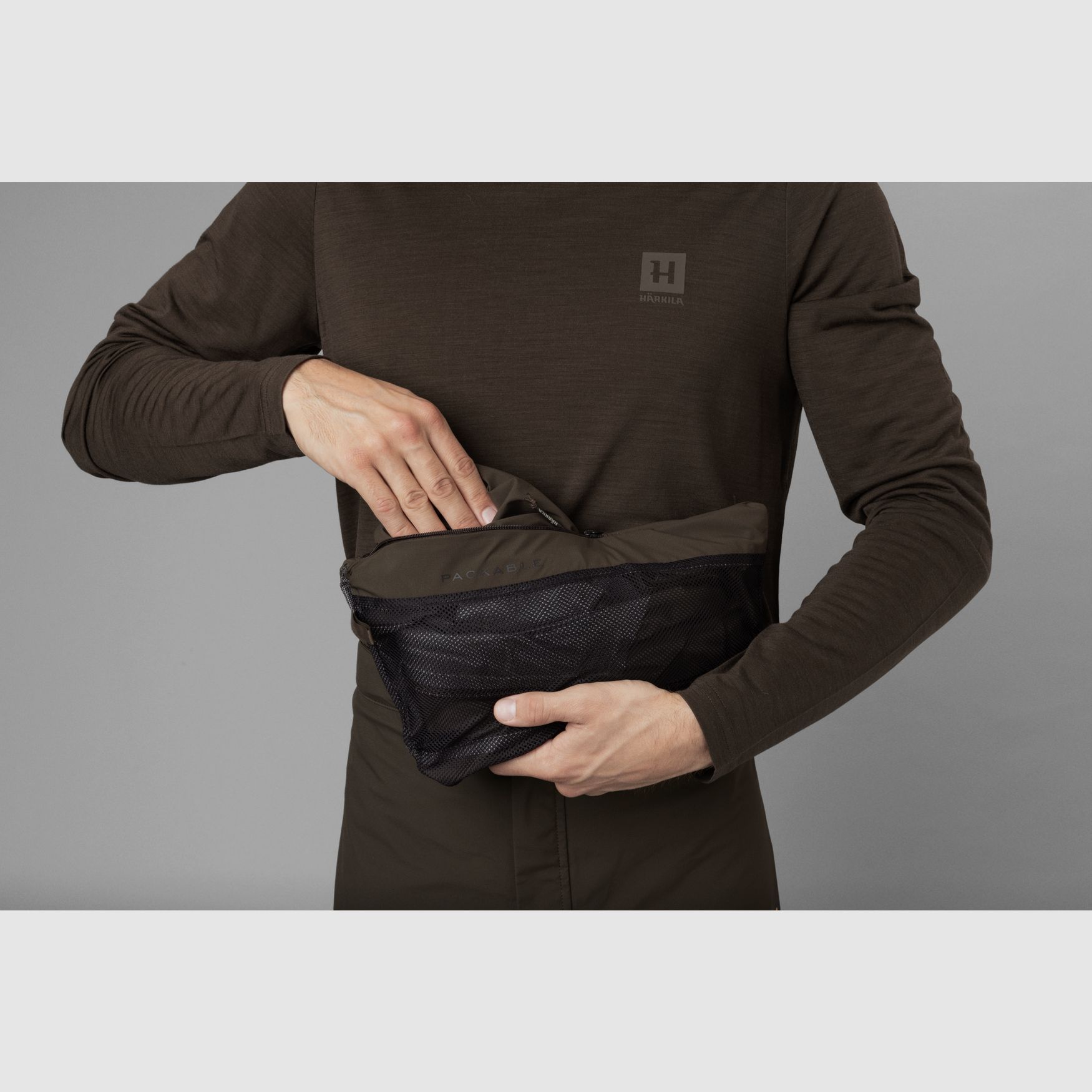 Härkila HWS Packable Jacket Logmar