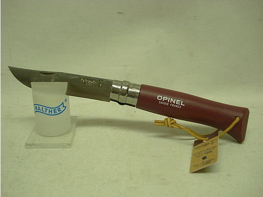 Cuchillo No 08 - Colorama Haya, rojo burdeos