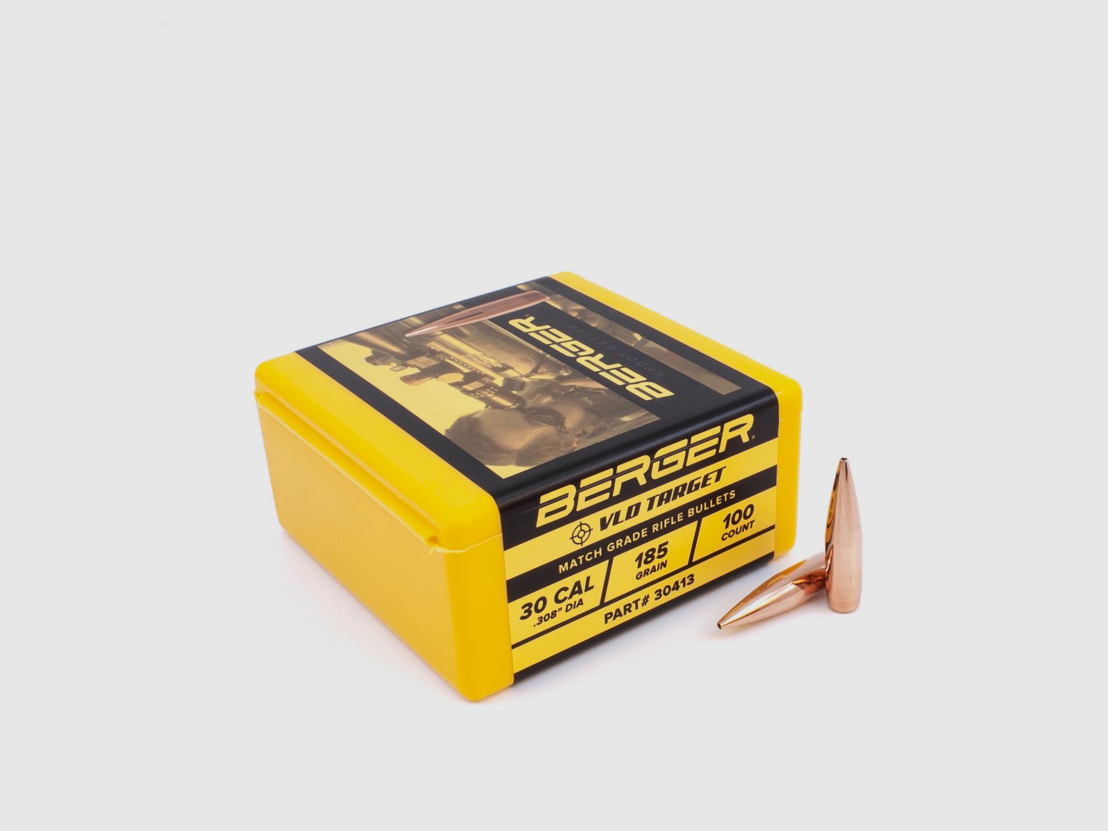 Berger Geschoss .30 VLD Target 185GR 100 Stück
