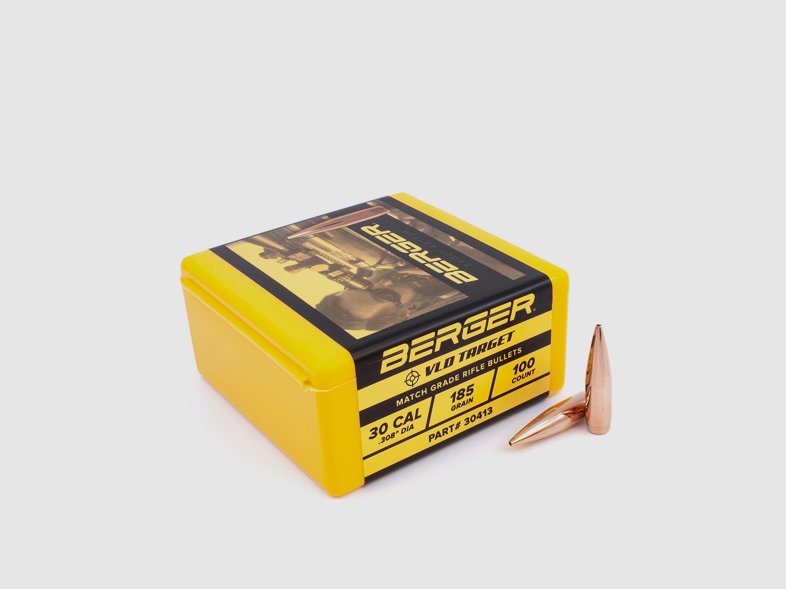 Berger Geschoss .30 VLD Target 185GR 100 Stück