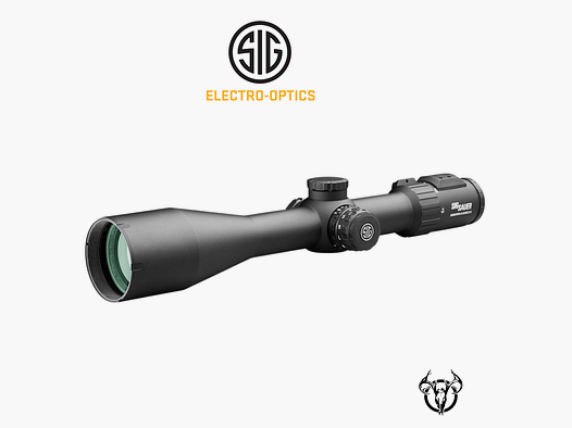 Visor SIG OPTICS Sierra 6 BDX 2-12X40Mm, 30Mm, Sfp, Bdx-R2 Digital Ballistic Reticle, 0.25 Moa, Black