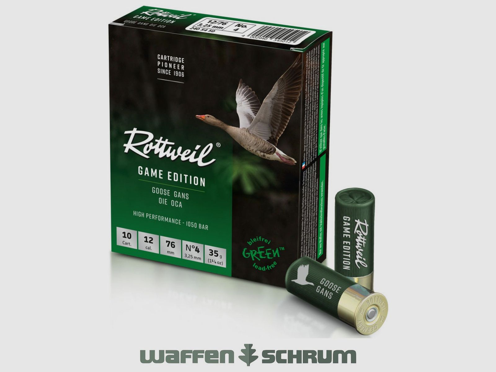 Rottweil Game Edition Anatra Acciaio 16/70 3,0mm - 26g