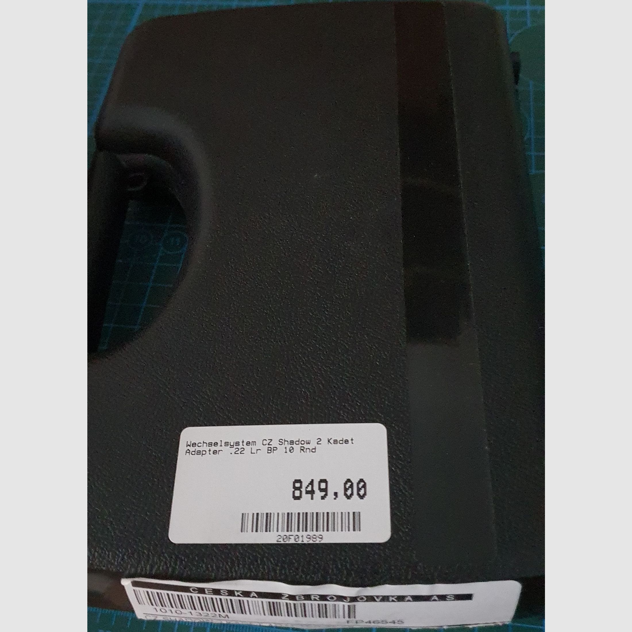 CZ Shadow 2 Wechselsystem Kadet Adapter 0,22 Lr PB 10 Rnd