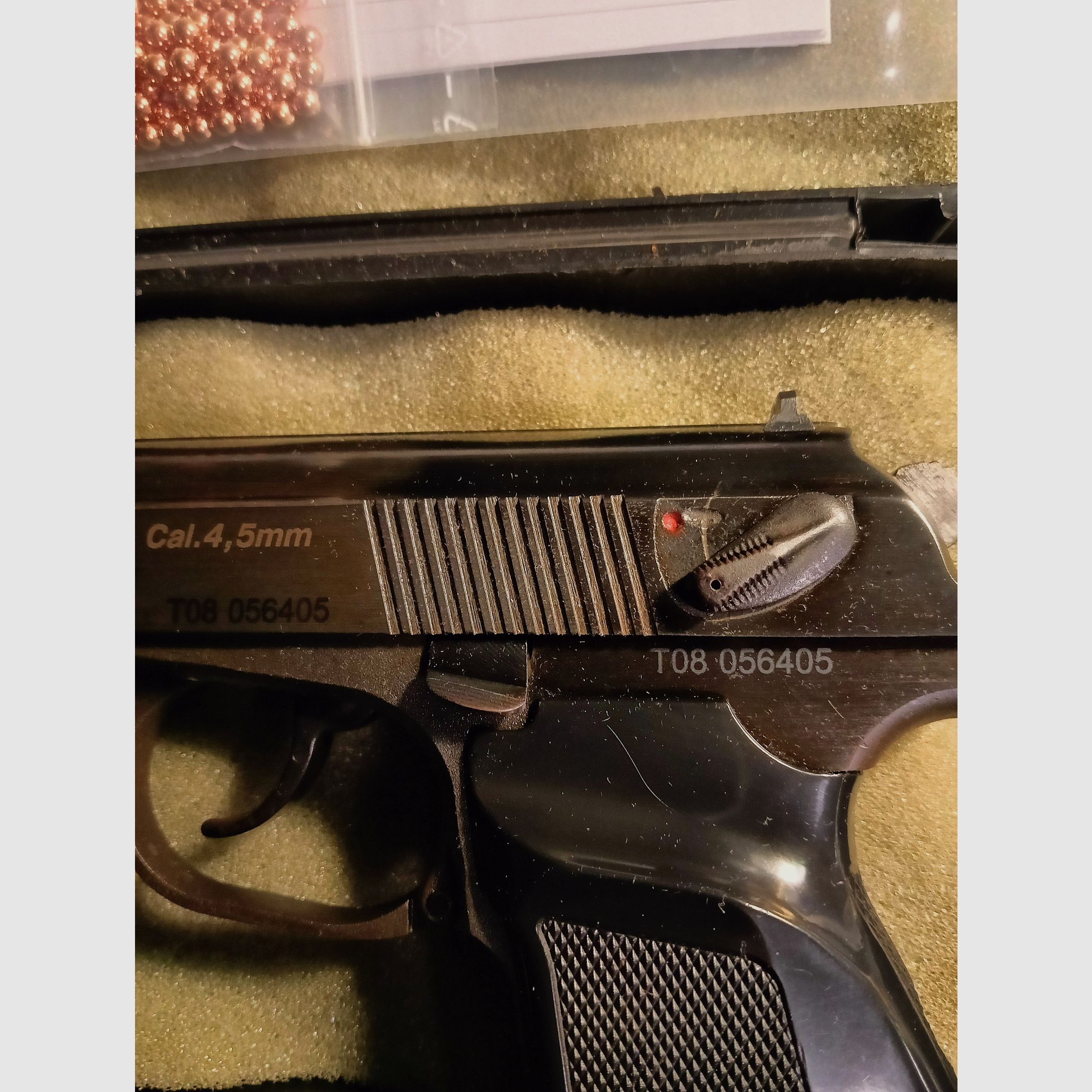 Baikal MP 654 K Makarov T08, CO2 4,5 mm BB ,  in sehr gutem Zustand, perfekte Funktion TOP, Bild 12 von 20
