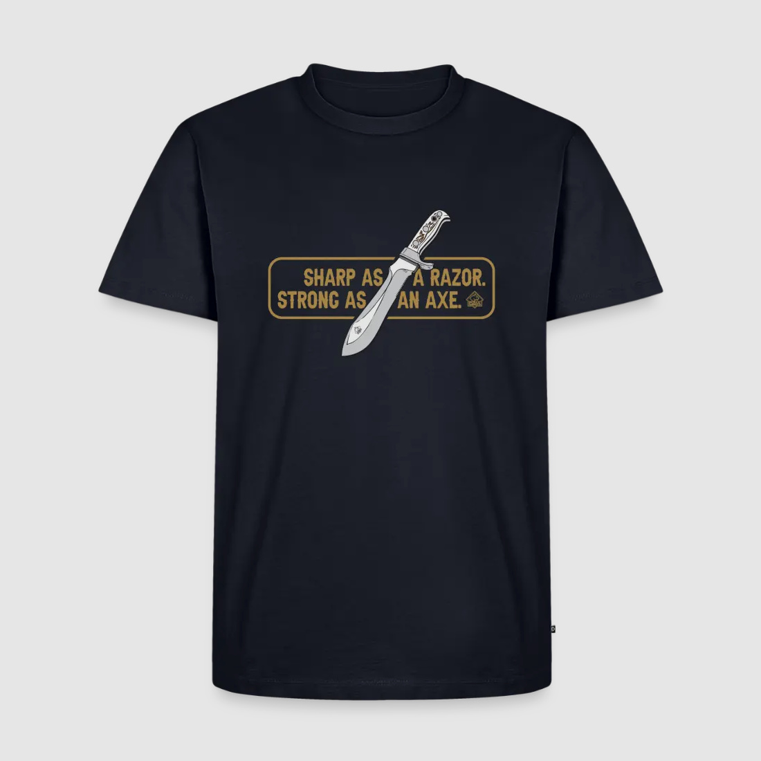 PUMA Men´s Premium T-Shirt "White Hunter Sharp & Strong"