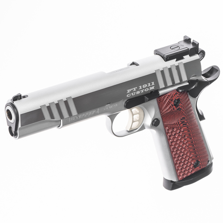 Tanfoglio FT1911 CUSTOM CHR pistool kal. .45 ACP, afbeelding 5 van 6