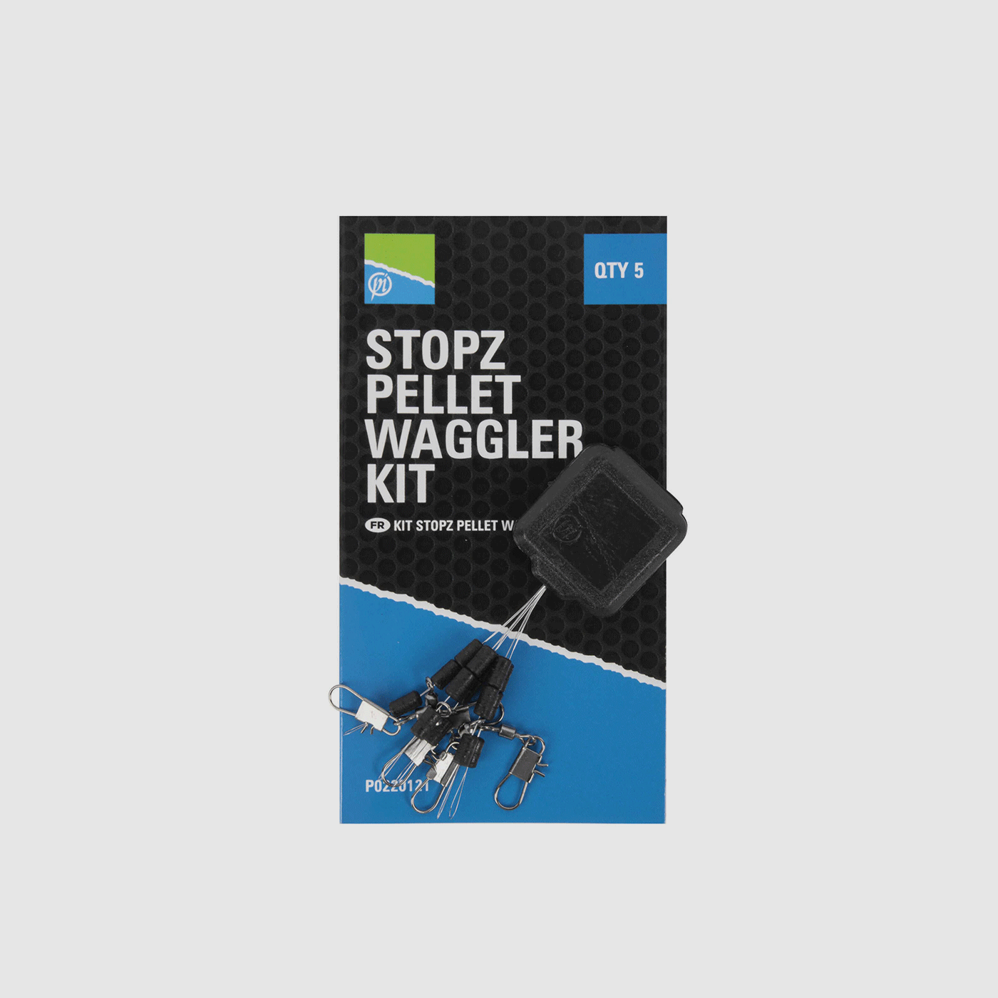PRESTON – STOPZ PELLET WAGGLER KIT (5PCS)