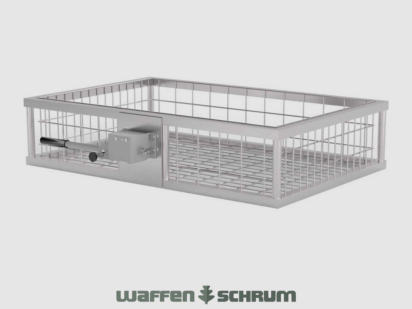 Portaequipajes trasero Eurohunt galvanizado con acoplamiento rápido 890 x 585 x 200 mm