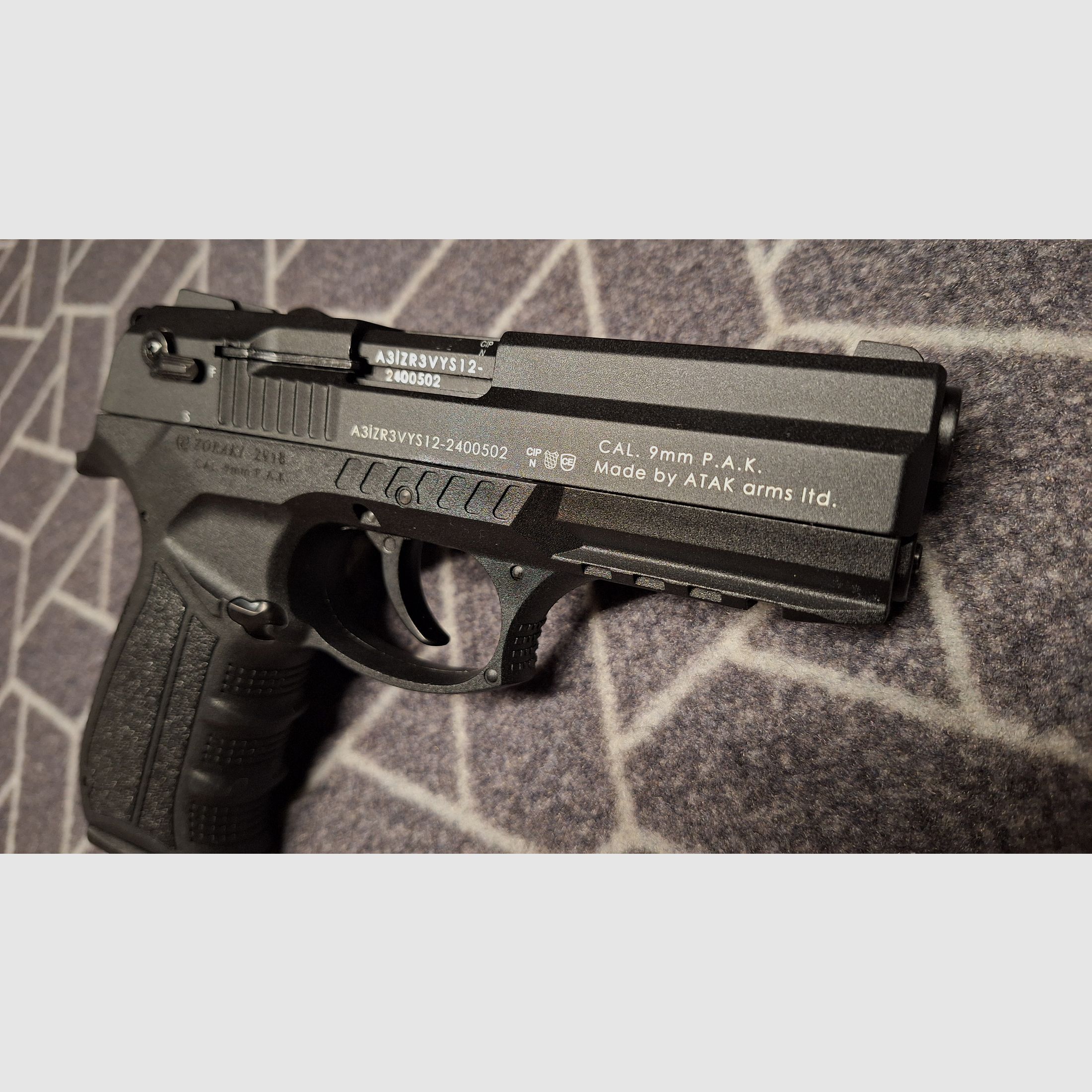 Zoraki 2918 SRS Pistole schwarz PTB1100 NEU!