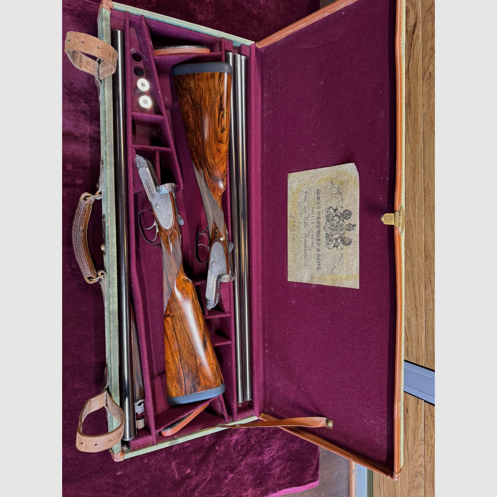 Paar Doppelflinten JAMES WOODWARD & SONS LONDON (Kopie), Bild 5 von 7
