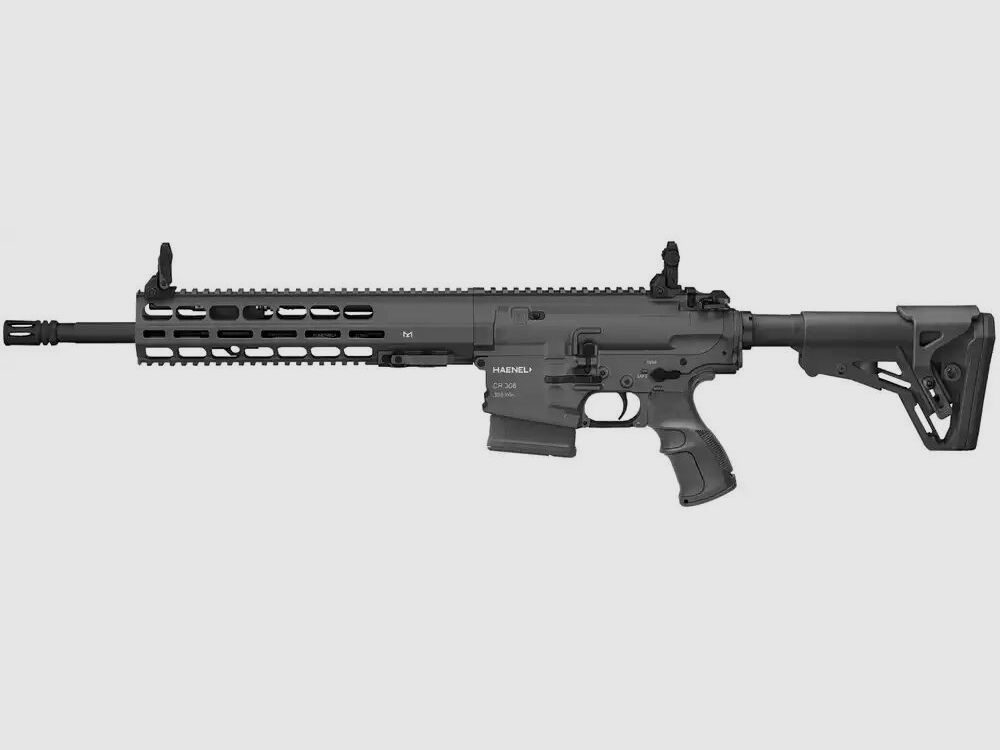 HAENEL CR308 - Matchabzug - M-LOK Ausführung - langer Handschutz