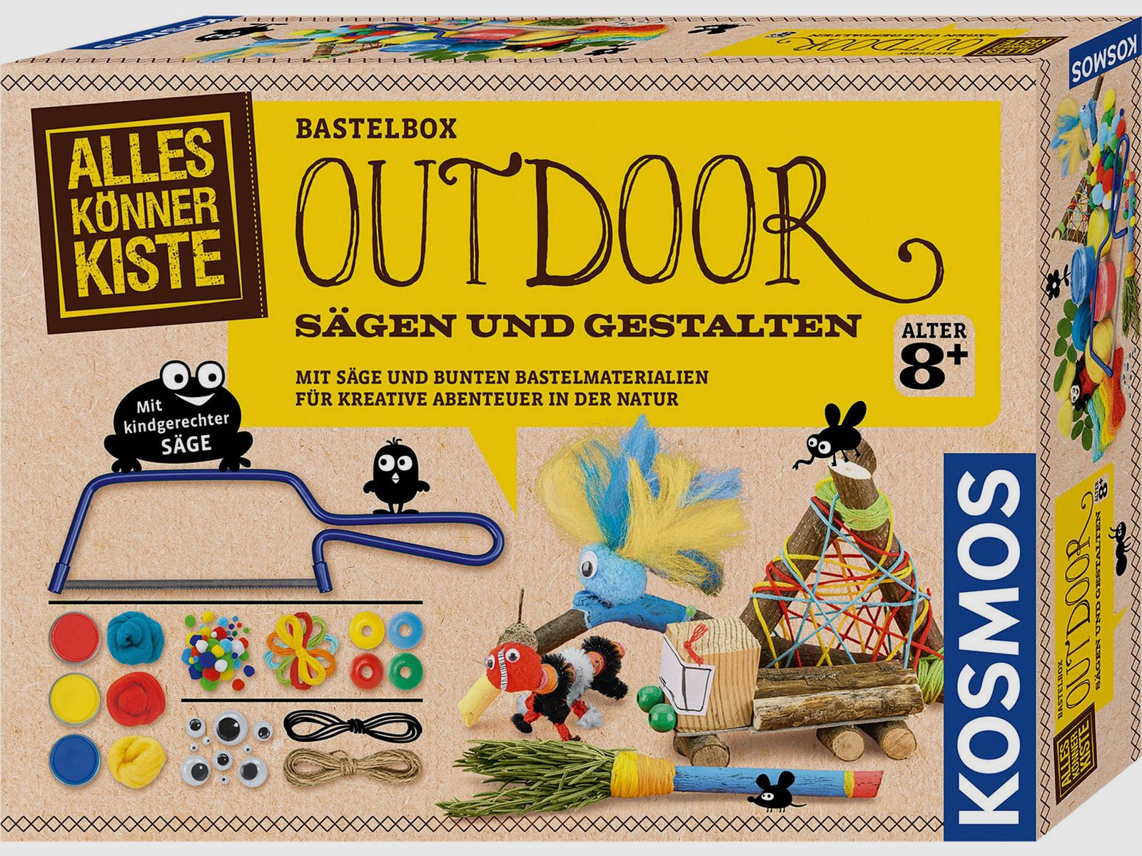 Bastelbox Outdoor – Sägen und Gestalten