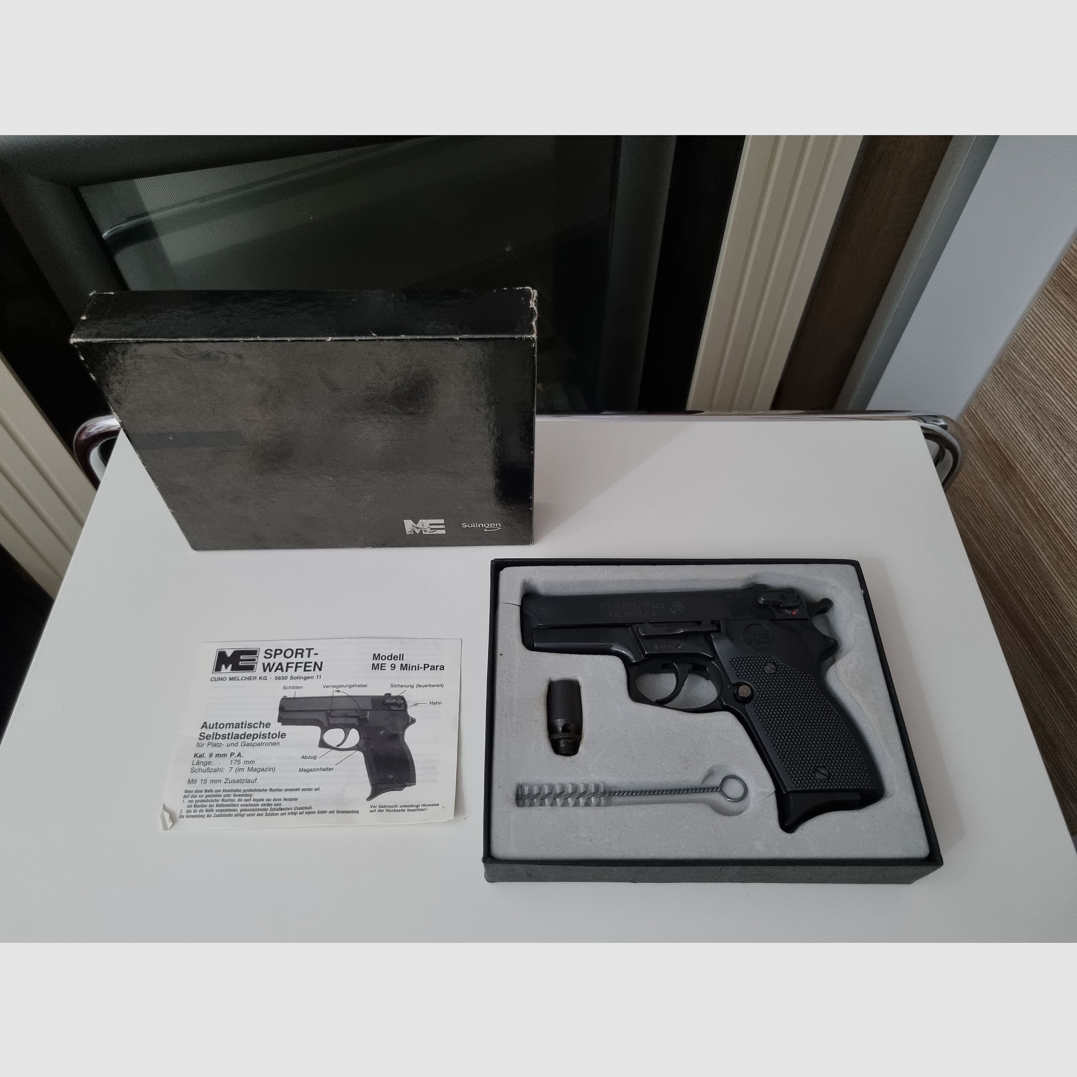 Schreckschusspistole ME 9 Mini Para 9mm Knall 