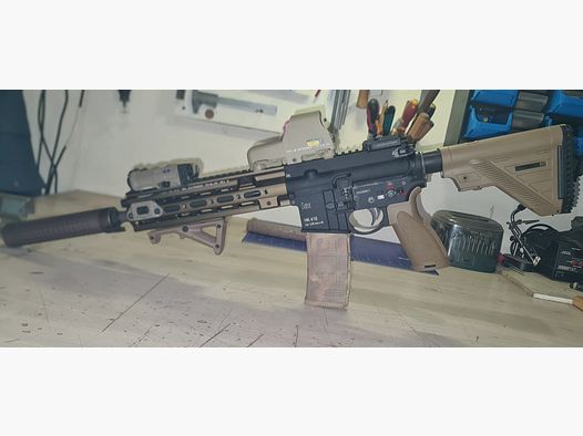 Hk 416 a5 Umbau mit Glock 17gen 5
