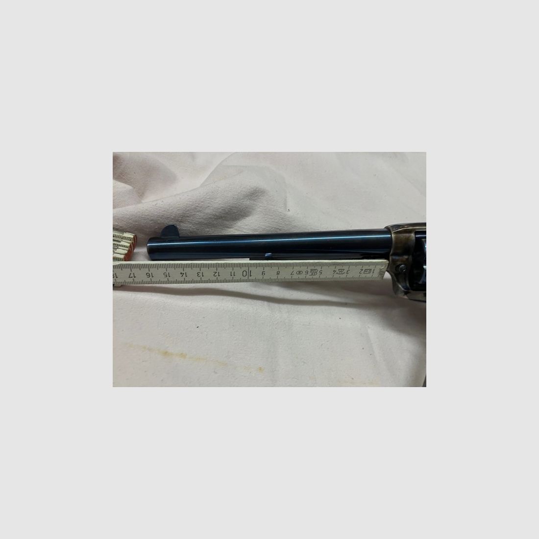 Raridad "HEGE Mod. Army 1873, Cal. .45 corto Knall" Raridad