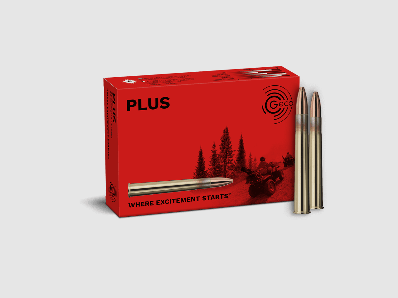 Geco 9.3x74 R Plus 255 gr. - 20 pcs