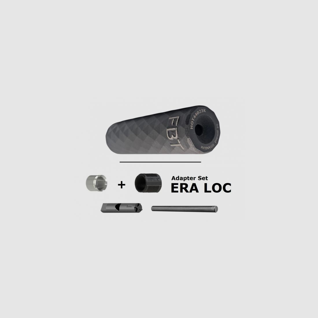 FBT Inca Hot K44Ti Titan - ERA LOC - Schalldämpfer