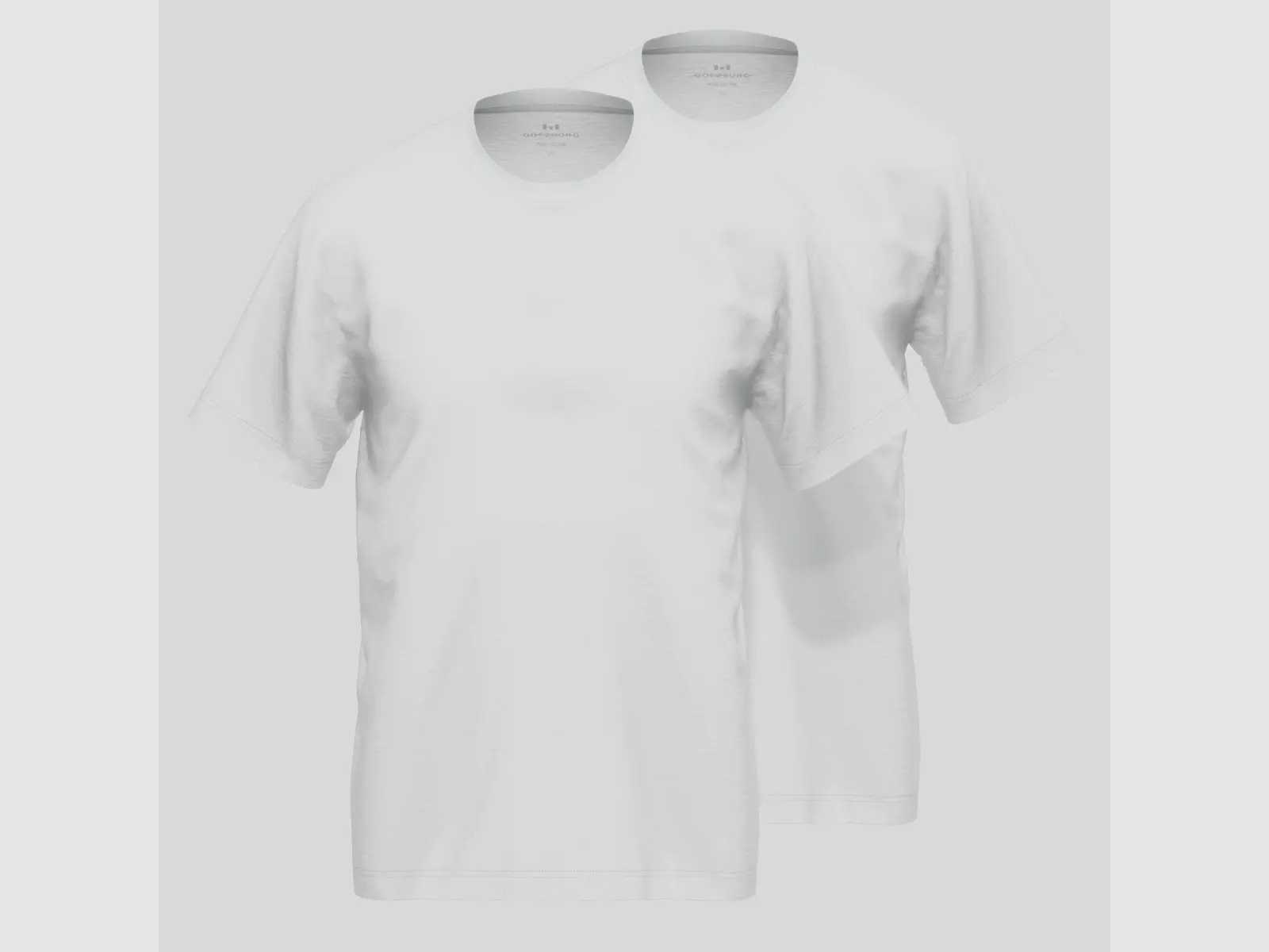 Götzburg Herren T-Shirt Rundhals Doppelpack