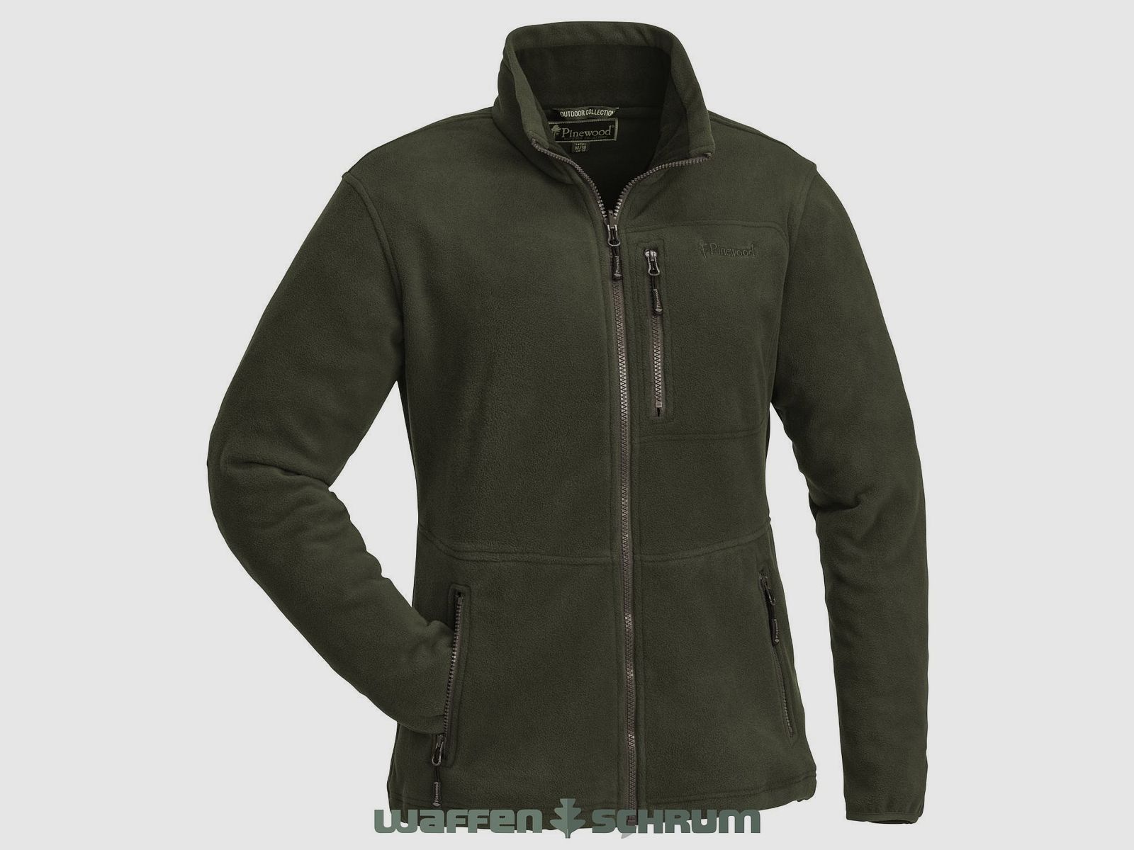 Pinewood Fleecejacke Finnveden Green