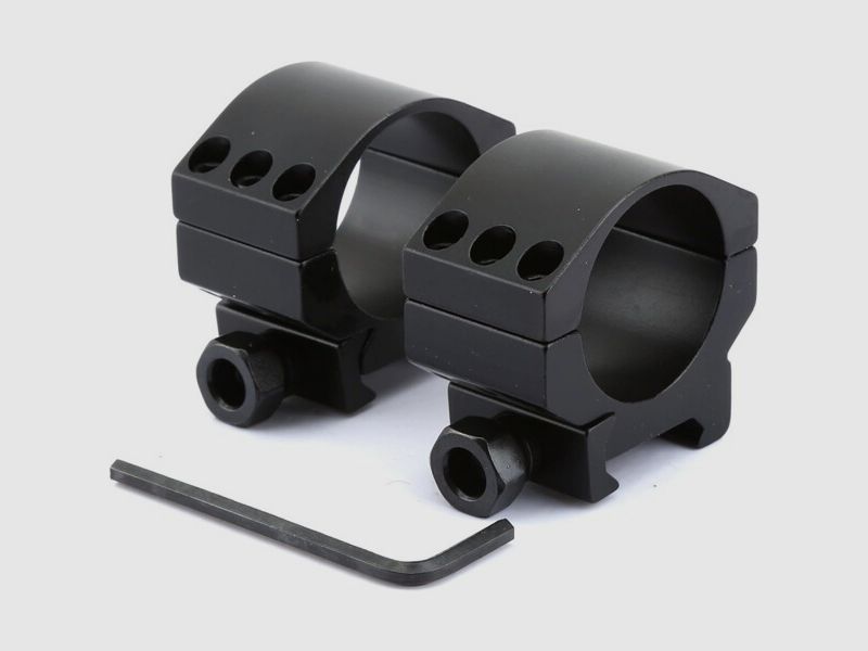 Heavy Duty Montageringe, ZF Montageringe für 20 mm Schiene mit 30 mm Ringe, für Jagd, Schießsport