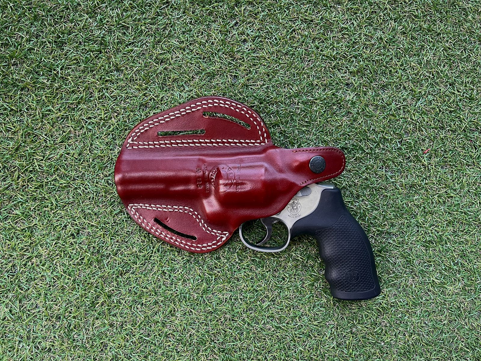 Lederholster für S&W Revolver – braun