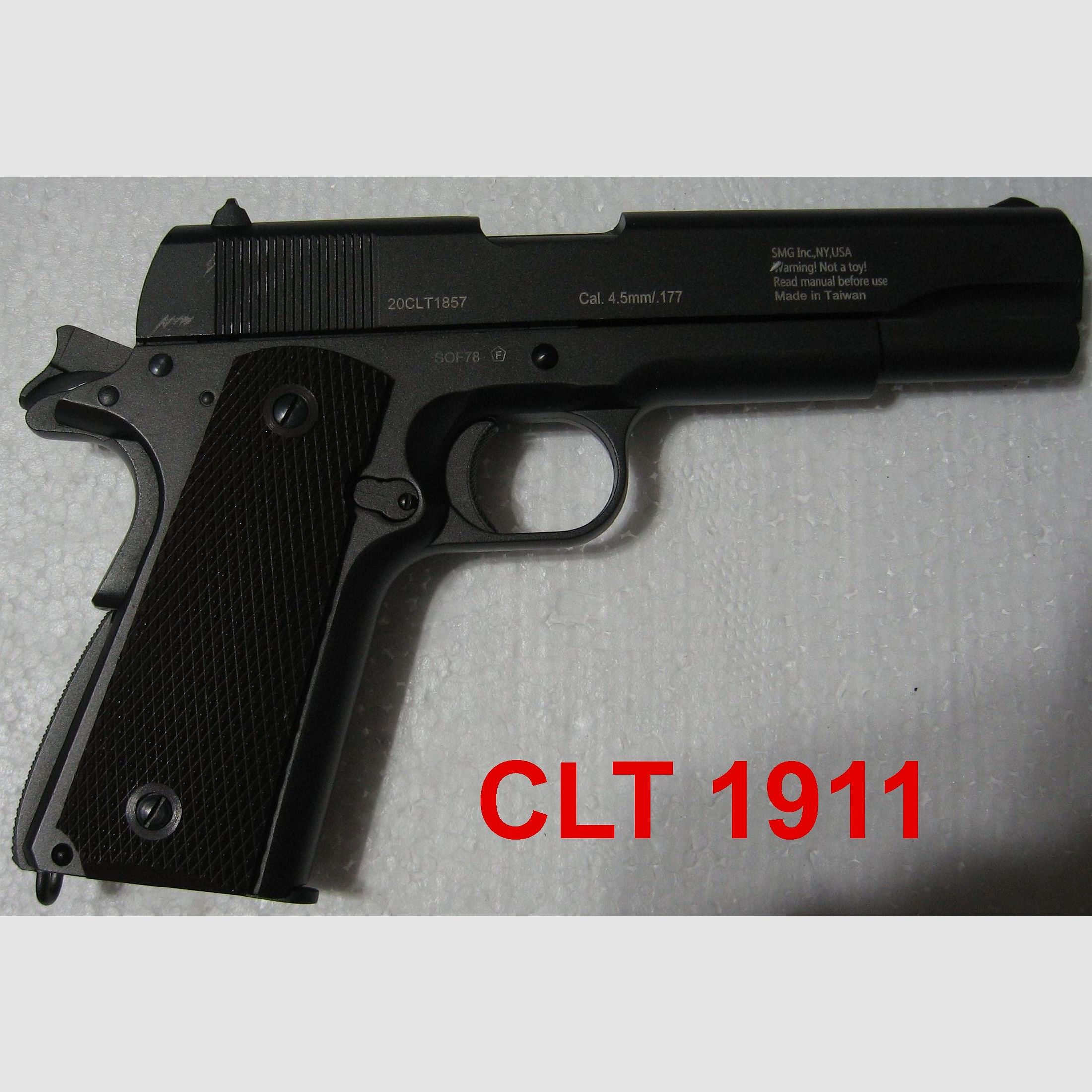Legendäre CLT 1911 (Übungspistole, da Gewicht wie Original)