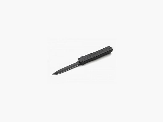 COUTEAU AUTOMATIQUE DOUBLE LAME NOIR 9 CM