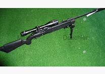 Umarex CO2 Luftgewehr montiert mit ZFR 6x42 Schalldämpfer Zweibein 850 m2 Kit
