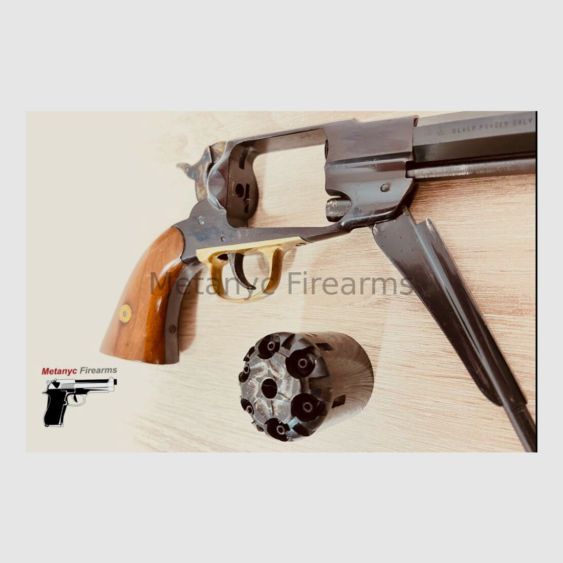 Euroarms bez .44 Colt Front Loading