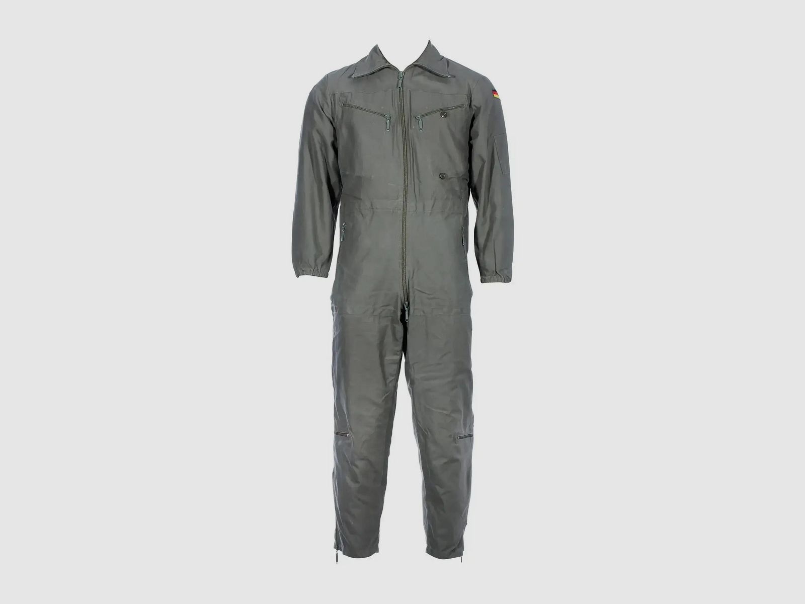 Bundeswehr Original Traje de Tanque Bundeswehr con Forro de Piel Sintética usado - 5