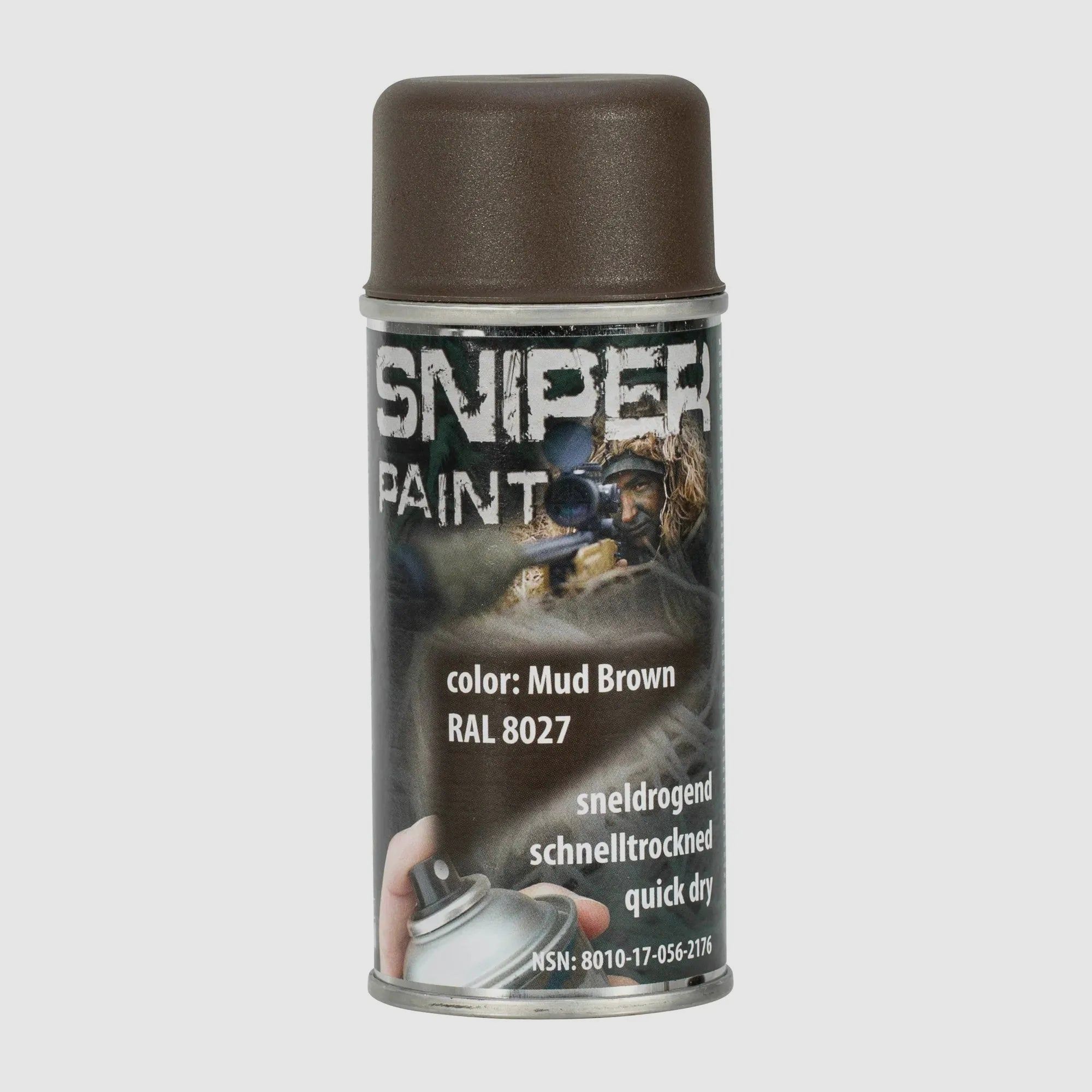 Fosco Sniper Paint Sprühfarbe Box Army 150 ml braun