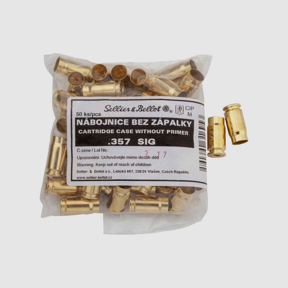 S&B Hülsen .357 SIG