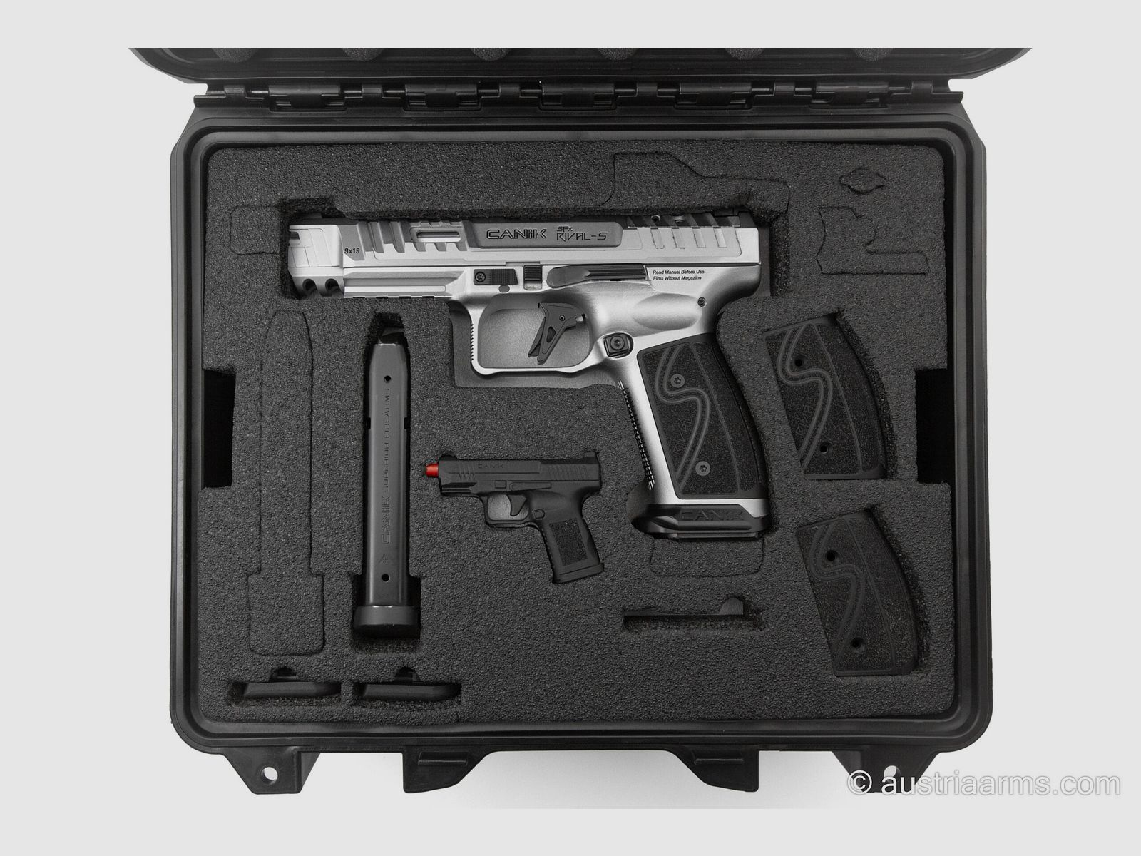 CANIK TP9 SFx Rival-S, Steel Frame, Silver Finish, 9 x 19 mm, Bild 2 von 5