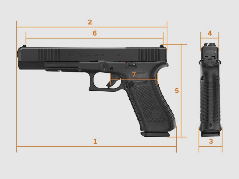 GLOCK 17L Gen5/MOS/FS – Kal. 9 mm Luger