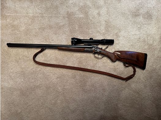 Sauer & Sohn Hahndrilling avec ouverture latérale et canon d'insertion court  |  KAL .30-30Win  |  16/70 |  .22 Magn. LFB