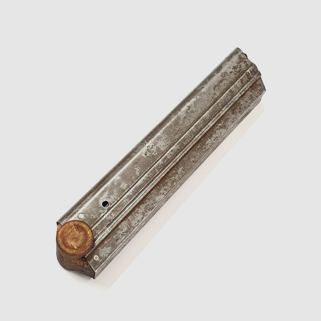 original 1. Weltkriegs Magazin für P08 Ordonnanzpistole, 9mm Luger 1.WK / 1. WW