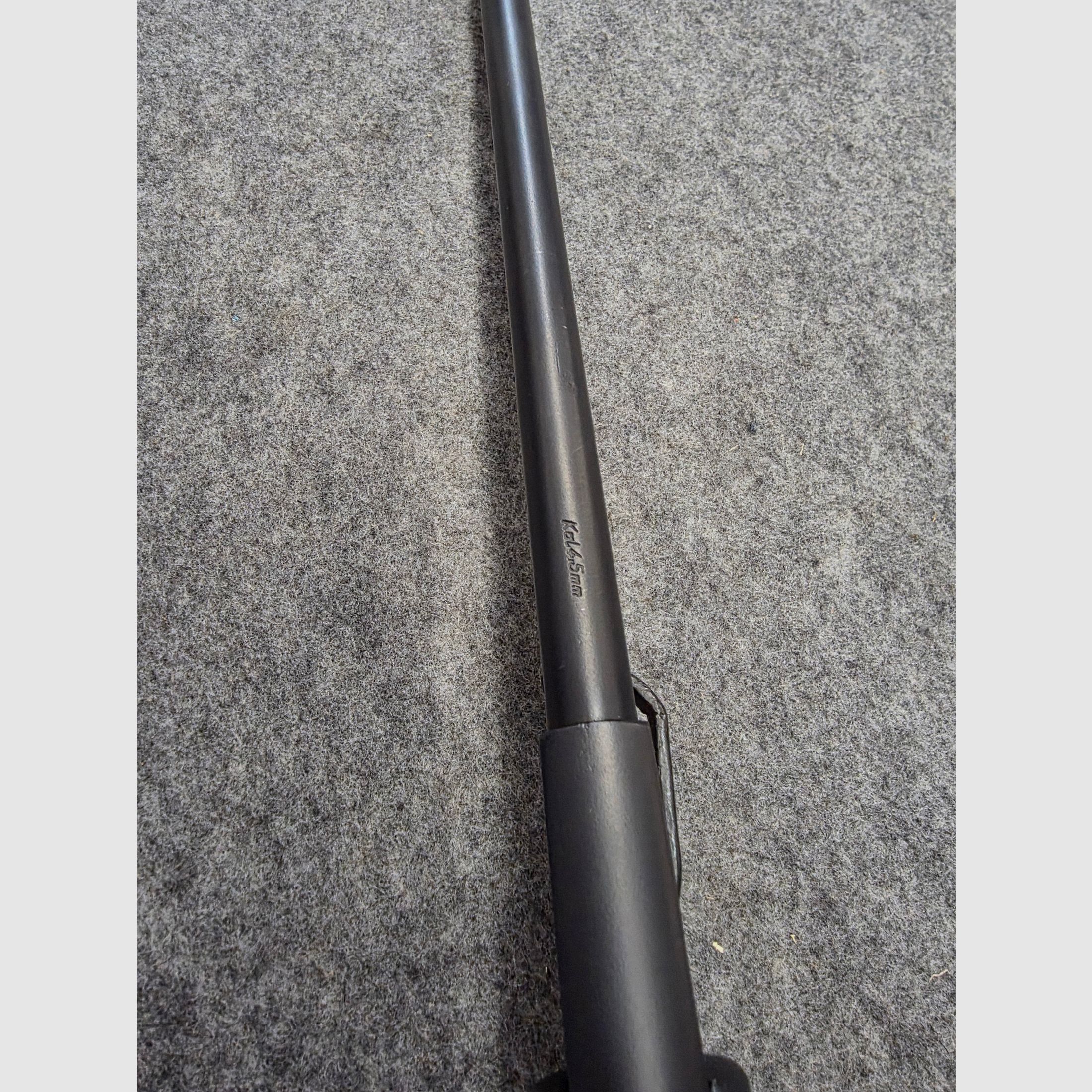 Haenel 303-8 Super 1. Variante con túnel de mira macizo